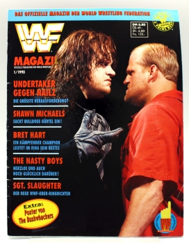 WWF (World Wrestling Federation) Magazin Nr. 1 (1993): Undertaker gegen Nailz: Die größte Herausforderung? von Ehapa